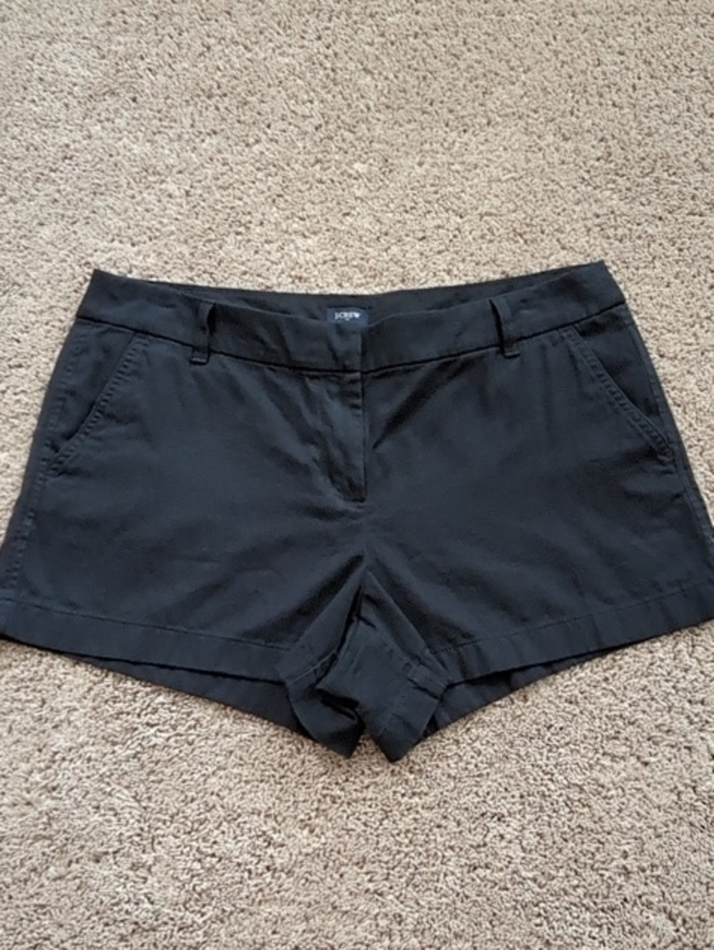 J. Crew Black Tailored Shorts